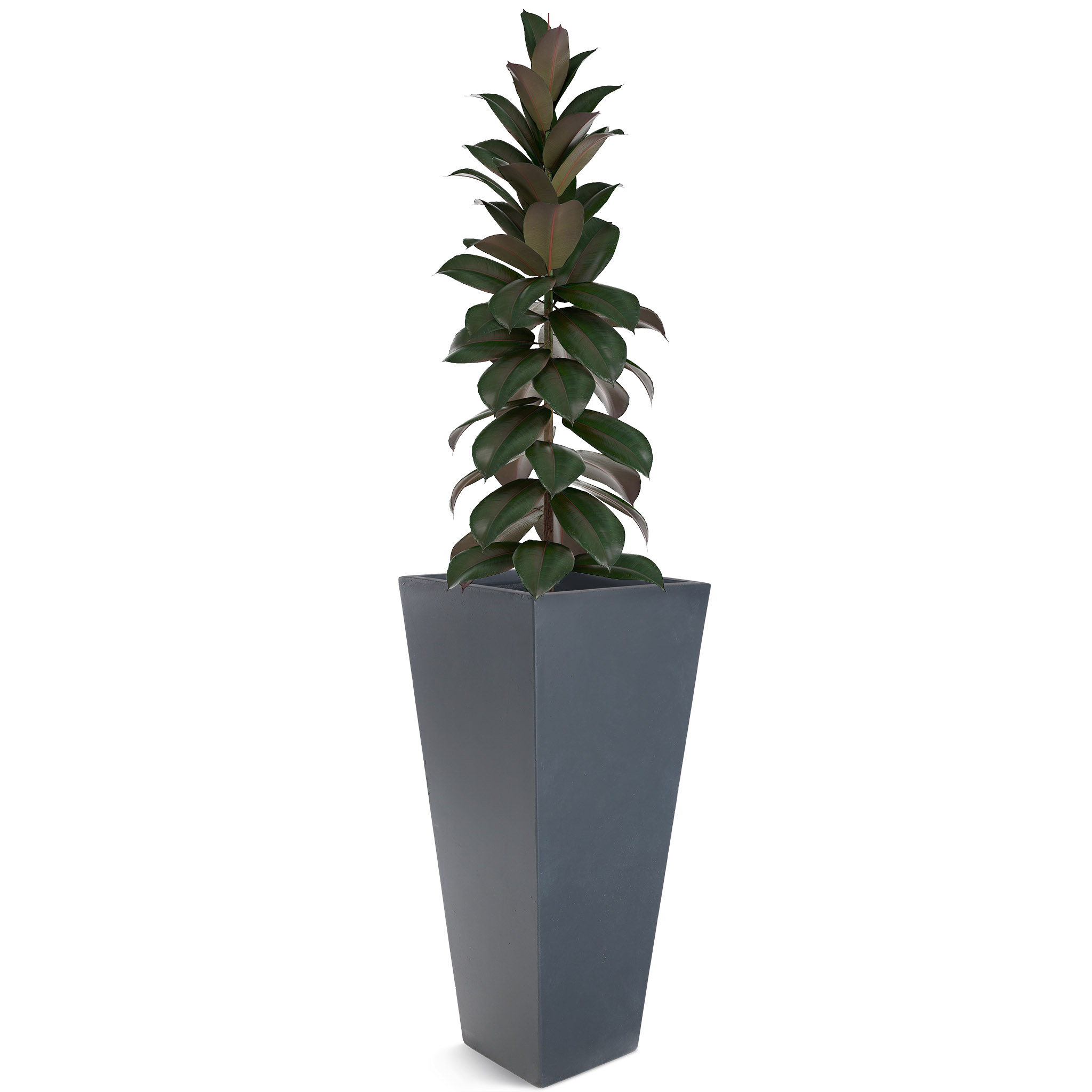 H�y fiberarmert gryte for utend�rs bruk - Granitt/sort