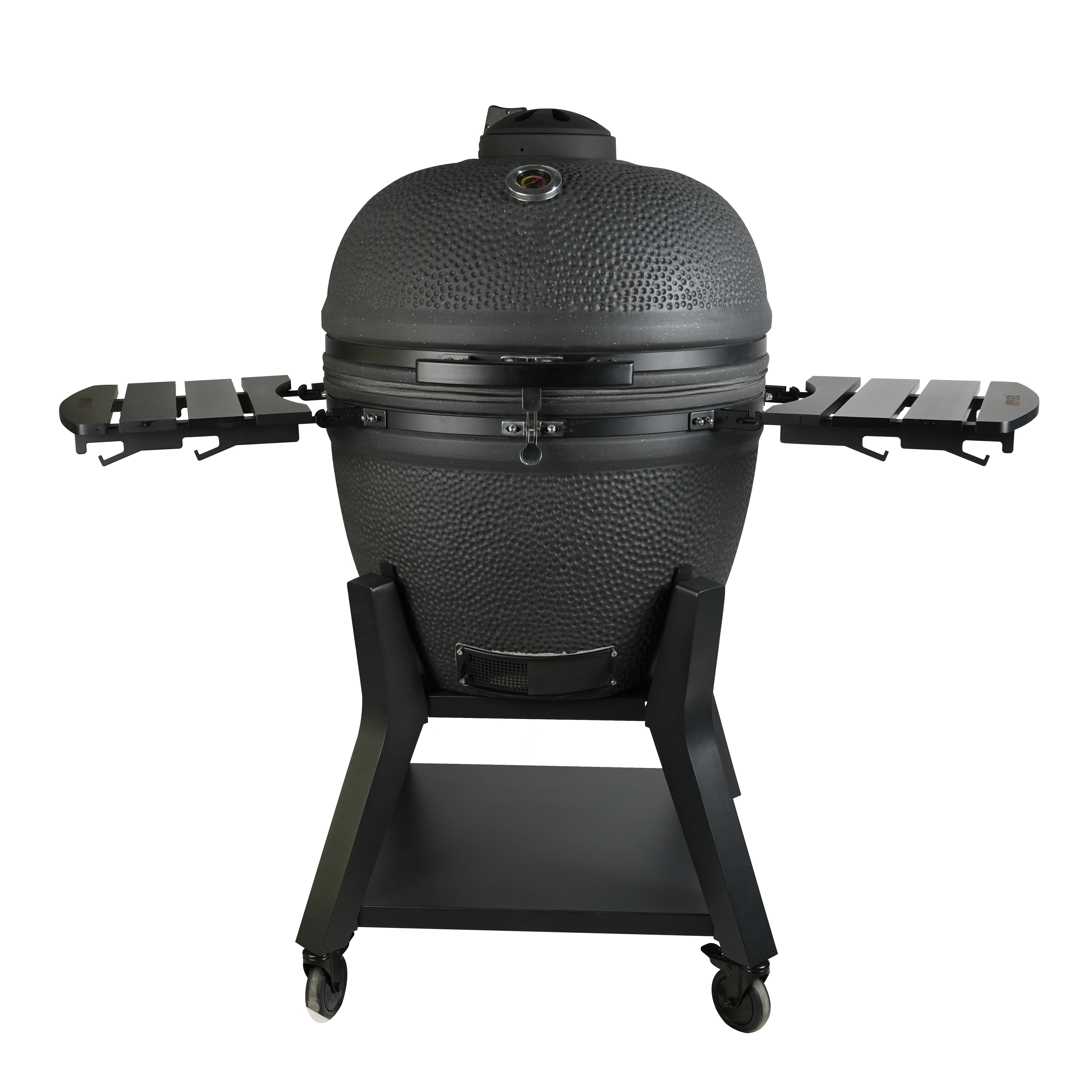 Kamado-grill Ø68 cm | Keramisk grill i matt svart med presisjonstermometer Kamado-grill Ø68 cm | Keramisk grill i matt svart med presisjonstermometer