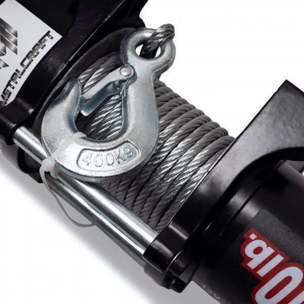 Elektrisk vinsj 12V for ATV, båttrailer, mm | Trekkapasitet 907 kg Elektrisk vinsj 12V for ATV, båttrailer, mm | Trekkapasitet 907 kg