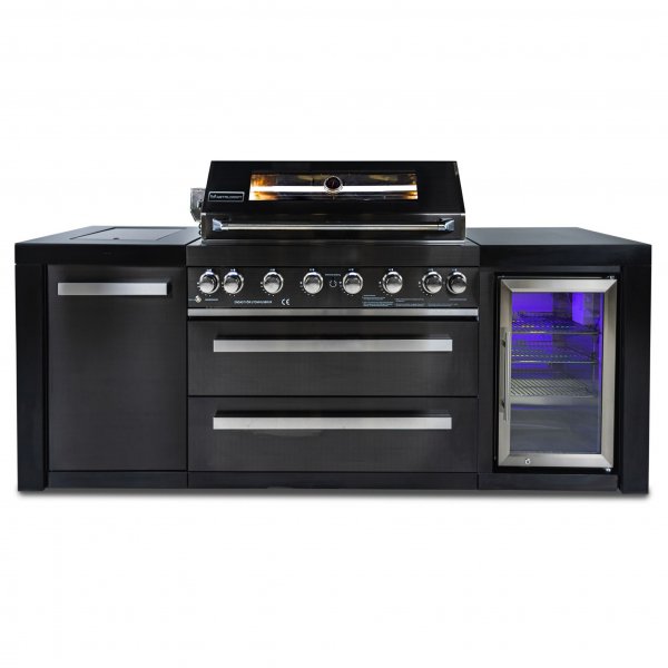 Stor luksuris gassgrill med varmluftfunksjon - Austin Blackline