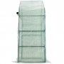 Lite drivhus i plast 1m | Stlramme med PE plastdeksel