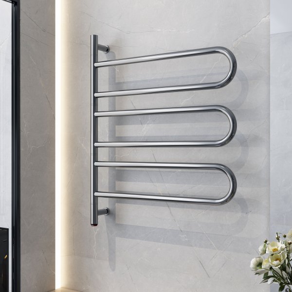 Elektrisk håndklestang | Svingbare armer | Rustfritt stål | OH-008 Elektrisk håndklestang | Svingbare armer | Rustfritt stål | OH-008