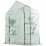 Lite drivhus i plast 1m | Stlramme med PE plastdeksel