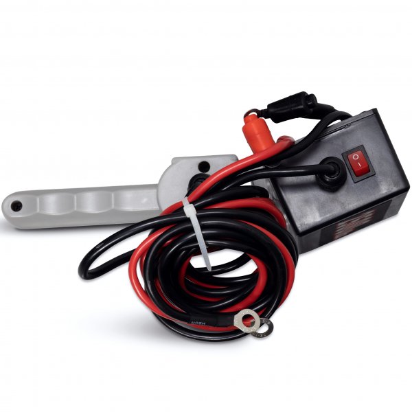 Elektrisk vinsj 12V for ATV, båttrailer, mm | Trekkapasitet 1134 kg Elektrisk vinsj 12V for ATV, båttrailer, mm | Trekkapasitet 1134 kg