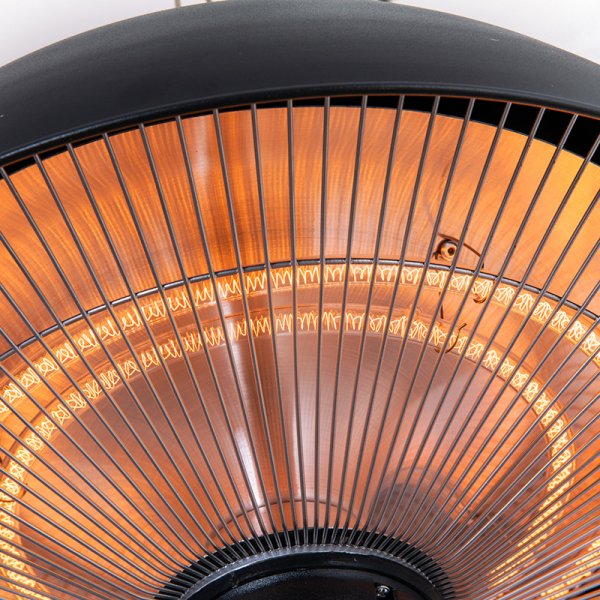 Hengende terrassevarmer | 1500W | Svart Hengende terrassevarmer | 1500W | Svart