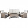 Sofagruppe utembler | Innebygd oppbevaring | Gr kunstrotting | Sanns