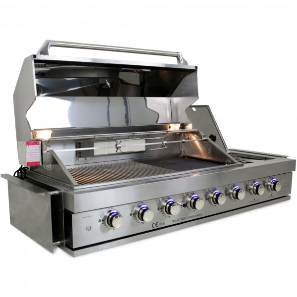 Stor rustfri gassgrill for innbygging Amarillo Stor rustfri gassgrill for innbygging Amarillo