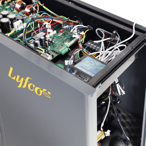 Luft-vann-varmepumpe 16 kW med inverter og WiFi – Lyfco HP040-DC-W, for boliger opptil 220 m², drift ned til −30 °C Luft-vann-varmepumpe 16 kW med inverter og WiFi – Lyfco HP040-DC-W, for boliger opptil 220 m², drift ned til −30 °C