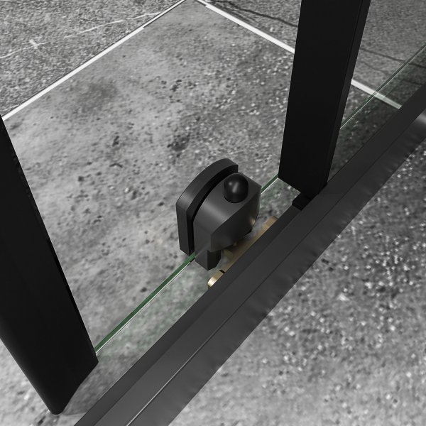 Dusjhjørne med skyvedører | 6mm sikkerhetsglass | Moderne design Dusjhjørne med skyvedører | 6mm sikkerhetsglass | Moderne design