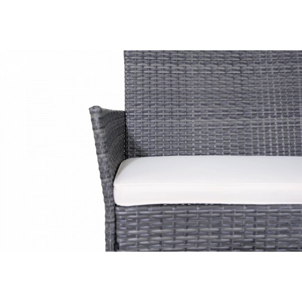 Balkongsett i gr�tt | Komplett m�belsett med bord og sitteplasser | Fj�llbacka