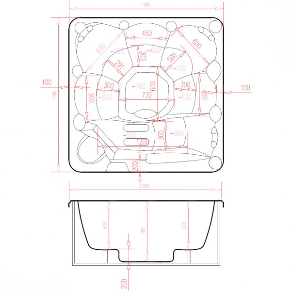 Spabad Poseidon � 5�6 personer | Lyfco