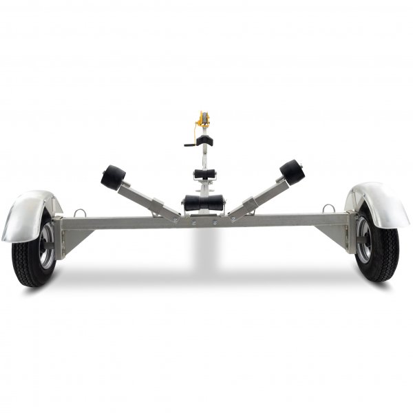 Båttilhenger med vinsj | Maksimal lastekapasitet 380 kg | 400x183cm Båttilhenger med vinsj | Maksimal lastekapasitet 380 kg | 400x183cm