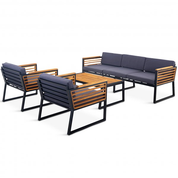 Loungegruppe i FSC-sertifisert akasietre - Duvholmen Loungegruppe i FSC-sertifisert akasietre - Duvholmen