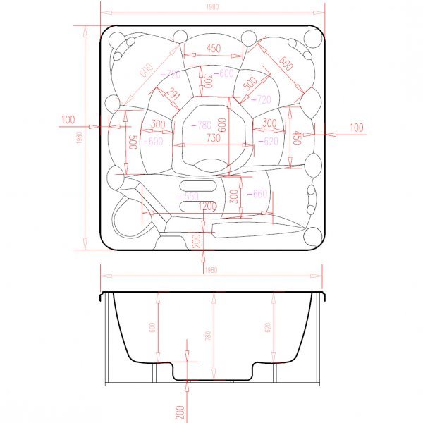 Poseidon massasjebad � 5�6 personer | Lucite� & Gecko� | 2026