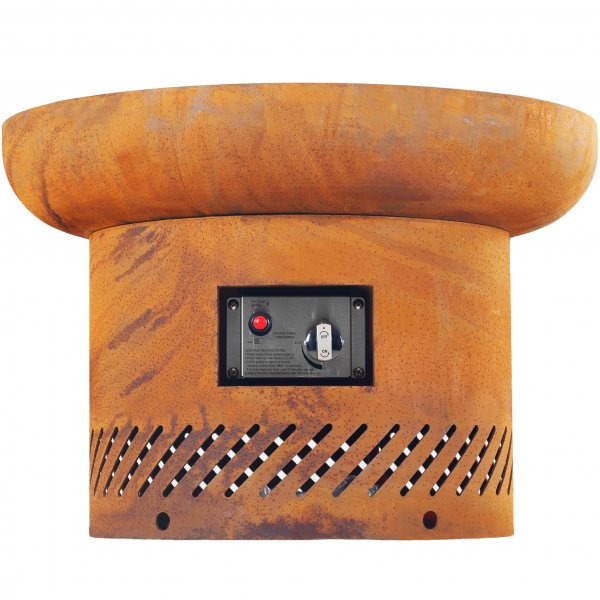 Gassdrevet bålpanne i cortenstål | For utendørs miljø | Dorotea Gassdrevet bålpanne i cortenstål | For utendørs miljø | Dorotea