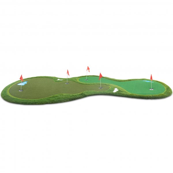 Golf Mat Pro | Doble greener og vannhinder | 4x2m Golf Mat Pro | Doble greener og vannhinder | 4x2m