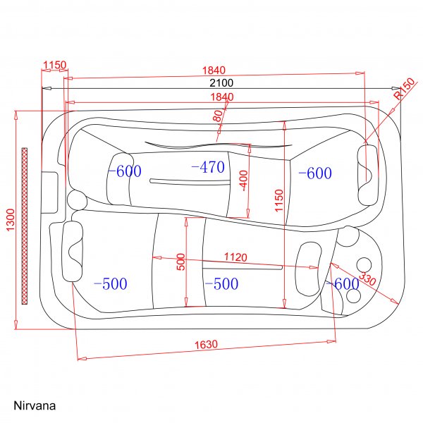 Spabad Nirvana - 2 personer | Lyfco Spabad Nirvana - 2 personer | Lyfco