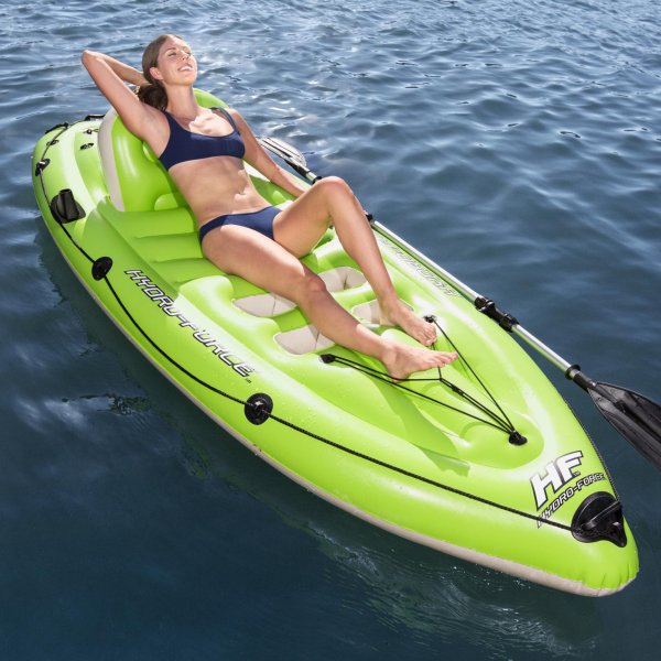 Oppbl�sbar fiskekajakk 1 person | Bestway Koracle fiskekajakk (65097)