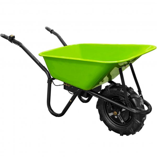 Elektrisk trillebår 550W | 150 kg lastekapasitet Elektrisk trillebår 550W | 150 kg lastekapasitet