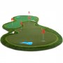 Golf Mat Pro | Doble greener og vannhinder | 4x2m