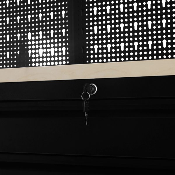 Komplett garasjeinnredning p hjul