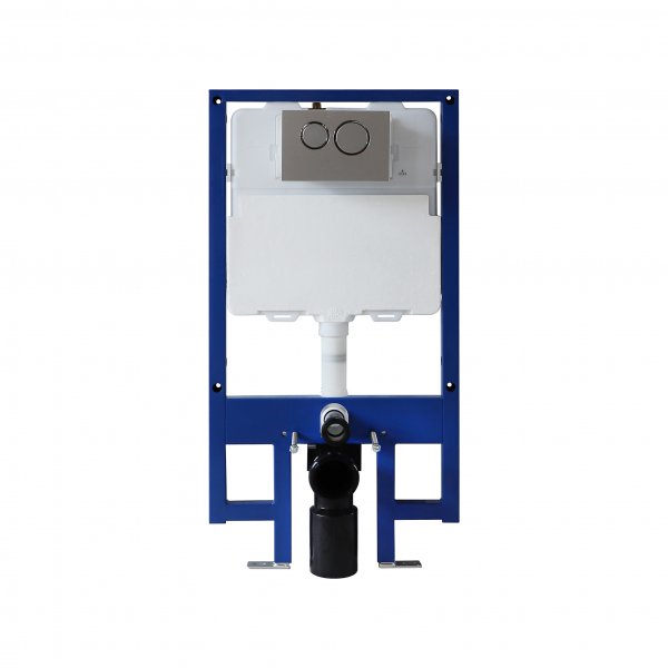 Toalettpakke vegghengt toalett & Skjult sisterne | Svart