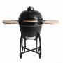 Kamado Grill | BBQ 59,5 cm | Svart