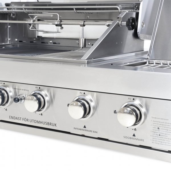 Rustfri gassgrill for innbygging - Seattle Rustfri gassgrill for innbygging - Seattle