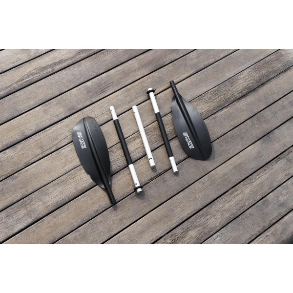 Fiskekajakk HydroForce Angler Elite 380x99 cm | Fish ruler, ripstop, komplett sett, Bestway 65197 Fiskekajakk HydroForce Angler Elite 380x99 cm | Fish ruler, ripstop, komplett sett, Bestway 65197