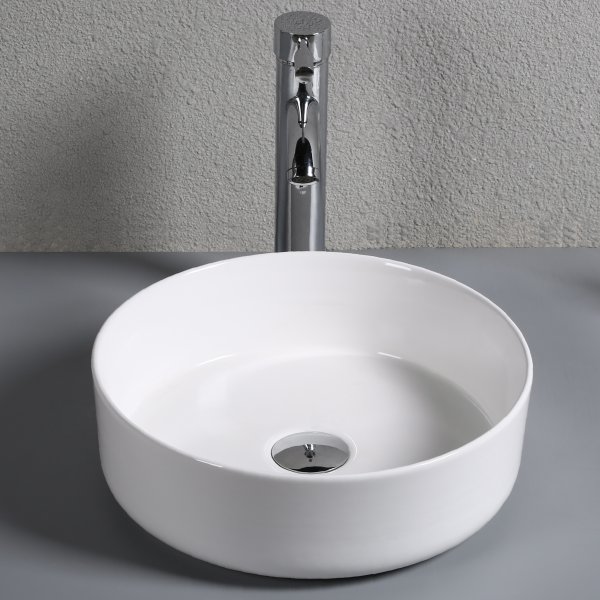 Rundt servant / vask for benkeplate. Rundt servant / vask for benkeplate.