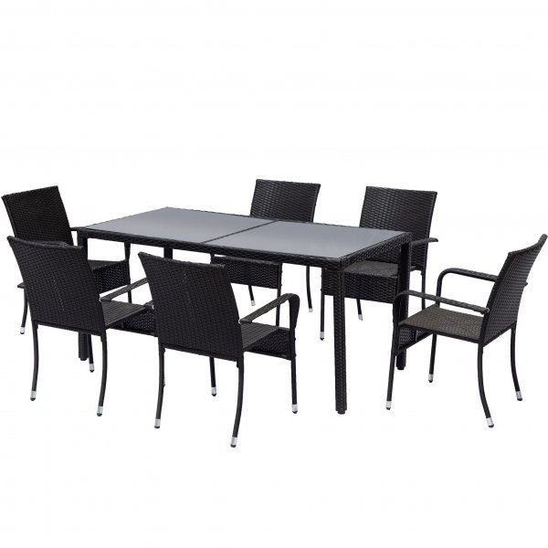 Utendørs spisegruppe | 6 stoler Utendørs spisegruppe | 6 stoler