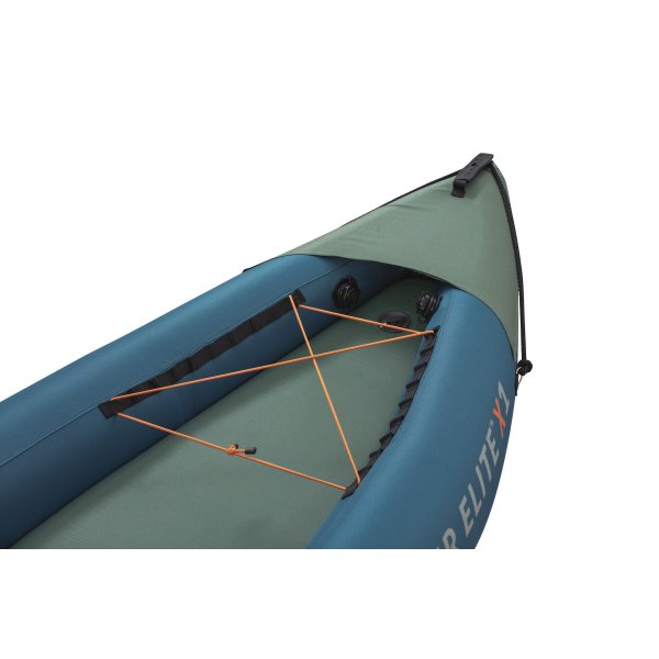 Fiskekajakk HydroForce Angler Elite 380x99 cm | Fish ruler, ripstop, komplett sett, Bestway 65197 Fiskekajakk HydroForce Angler Elite 380x99 cm | Fish ruler, ripstop, komplett sett, Bestway 65197