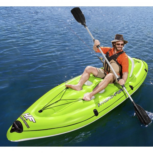 Oppbl�sbar fiskekajakk 1 person | Bestway Koracle fiskekajakk (65097)