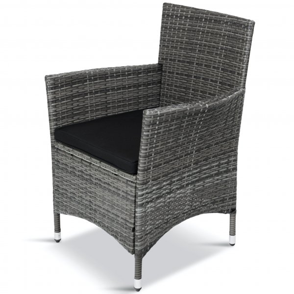 Utendørs spisegruppe med 8 stoler | Puter inkludert | Grå | Lyfco Lysekil Utendørs spisegruppe med 8 stoler | Puter inkludert | Grå | Lyfco Lysekil