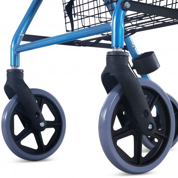 Rullator | Sammenleggbar | Lettvekt | CA882L - Blå Rullator | Sammenleggbar | Lettvekt | CA882L - Blå