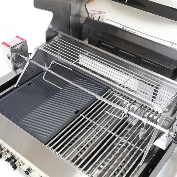 Rustfri gassgrill for innbygging - Chicago Rustfri gassgrill for innbygging - Chicago