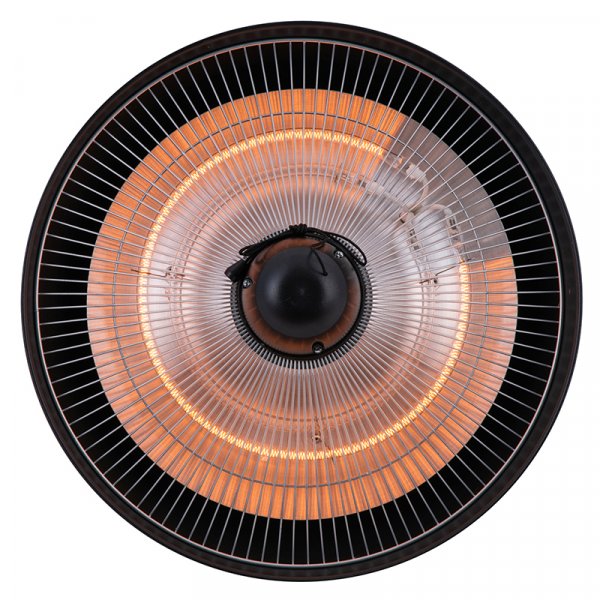 Hengende terrassevarmer | 1500W | Svart Hengende terrassevarmer | 1500W | Svart