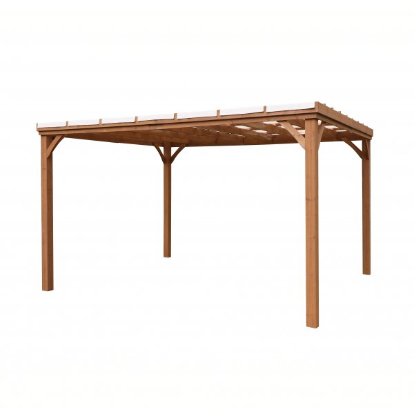 Pergola i tre 3,65 � 3 m i furu