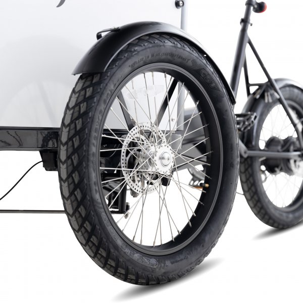 Bokssykkel Elektrisk | �pningsbar boks | 17,5 Ah Samsung batteri | 8 gir