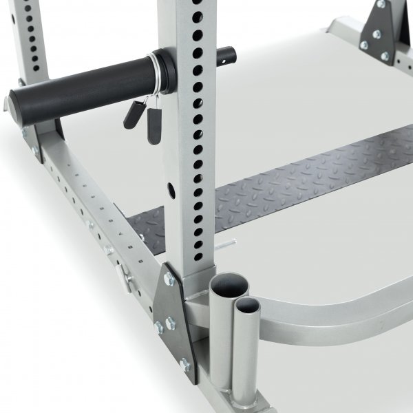 Vektstangstativ med treningsbenk