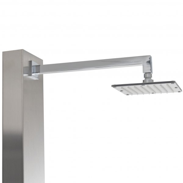 Utedusj med justerbart dusjhode | Rustfritt stål Utedusj med justerbart dusjhode | Rustfritt stål