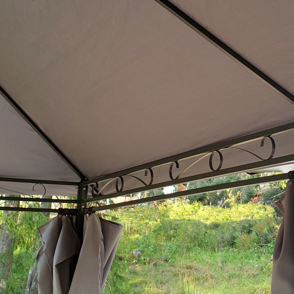 Paviljong 4x3 m inkl. paviljongvegger Paviljong 4x3 m inkl. paviljongvegger