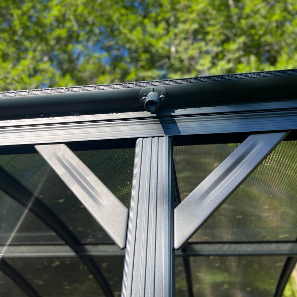 Carport 17,25m² | Ekstra høy | 8mm kanalplast Carport 17,25m² | Ekstra høy | 8mm kanalplast