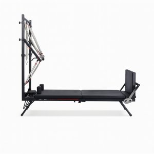 Pilates reformer med half trapeze | Kompakt pilatesmaskin for hjem, studio og rehab