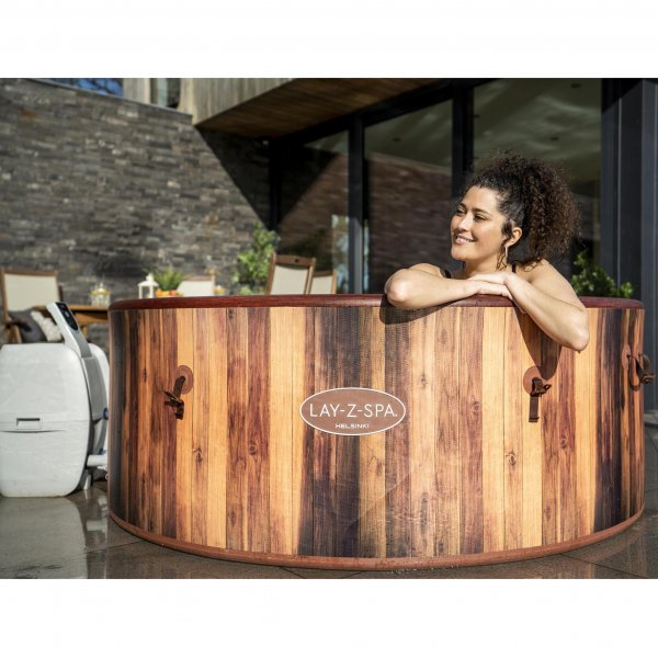 Lay-Z Spa Helsinki Airjet | Bestway oppbl�sbar badestamp 5-7 personer