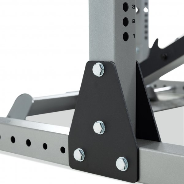 Vektstangstativ med treningsbenk