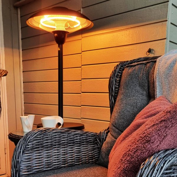 Justerbar infrarød terrassevarmer | 1500W Justerbar infrarød terrassevarmer | 1500W