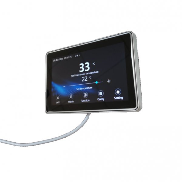 Luft/vann-varmepumpe 18 kW | T�ler −30 �C | Invertersystem | WiFi