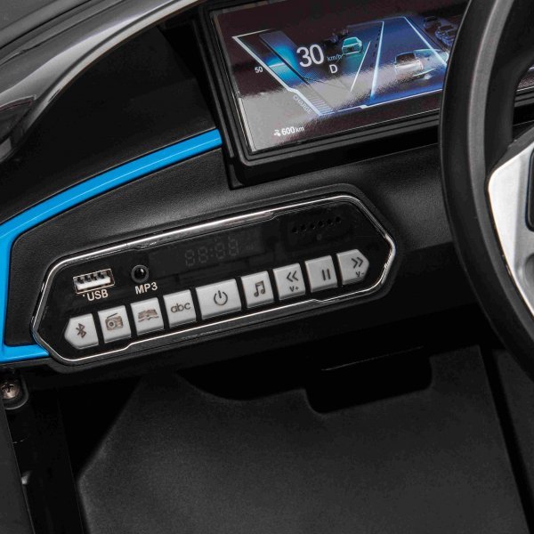 Elbil for barn BMW i4 | 12V – 2x25W | 7Ah | Svart Elbil for barn BMW i4 | 12V – 2x25W | 7Ah | Svart