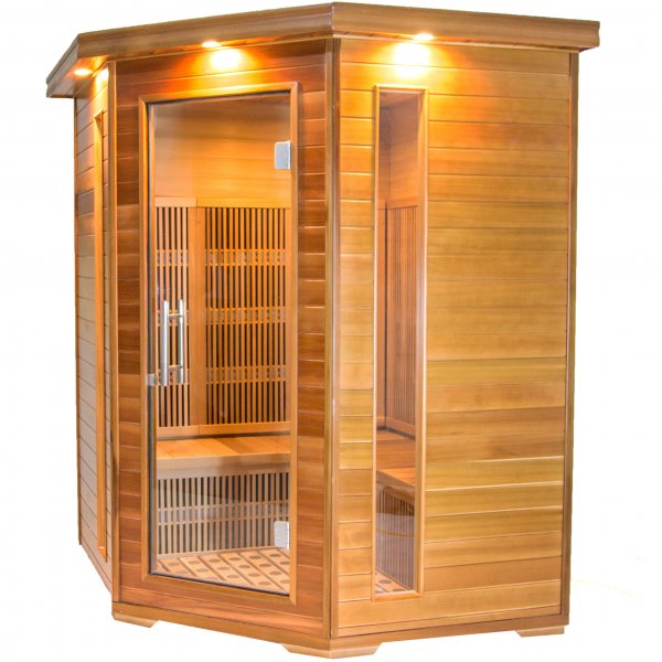 Infrarød badstue - 5 personer | Full høyde 210cm | Saarijärvi Infrarød badstue - 5 personer | Full høyde 210cm | Saarijärvi